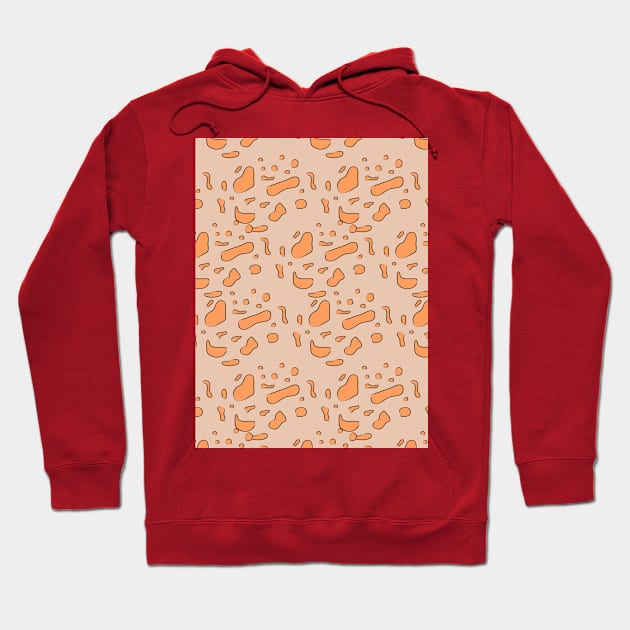 Leopard spots, animal ornament Hoodie by grafinya